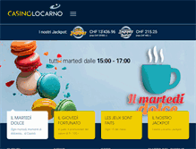 Tablet Screenshot of casinolocarno.ch